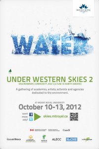 2012 10 12 Under Western Skies 2 Water Poster