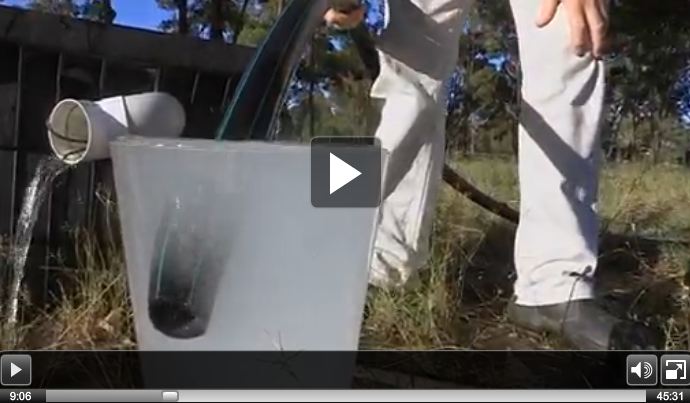 2013 04 01 Gas Leak Video News Screen Capture White Water from so much Methane