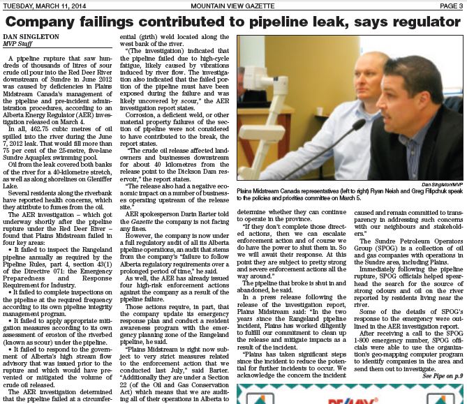 oil report form spill
