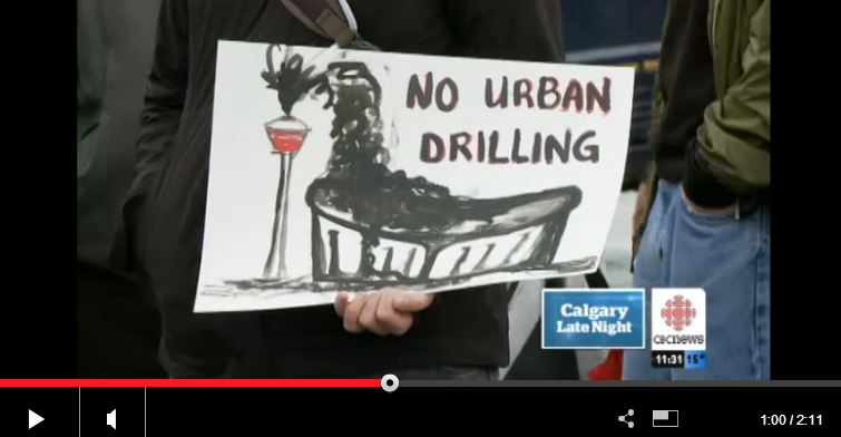 2013 09 01 Kaiser kills Royal Oak Calgary frac for oil Calgarians say no to getting frac'd