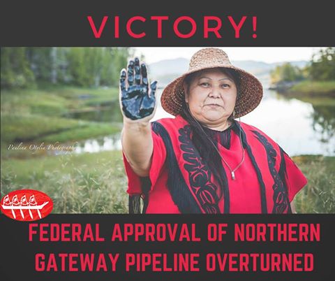 2016 06 30 Harper govts approval of Northern Gateway pipeline overturned by FC